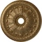 Ekena Millwork Tomango Egg & Dart Medallion (Canopies up to 6 3/4"), 27 7/8"OD x 3 7/8"ID x 2 1/2"P, Pale Gold CM27TOPAS - alternate 1